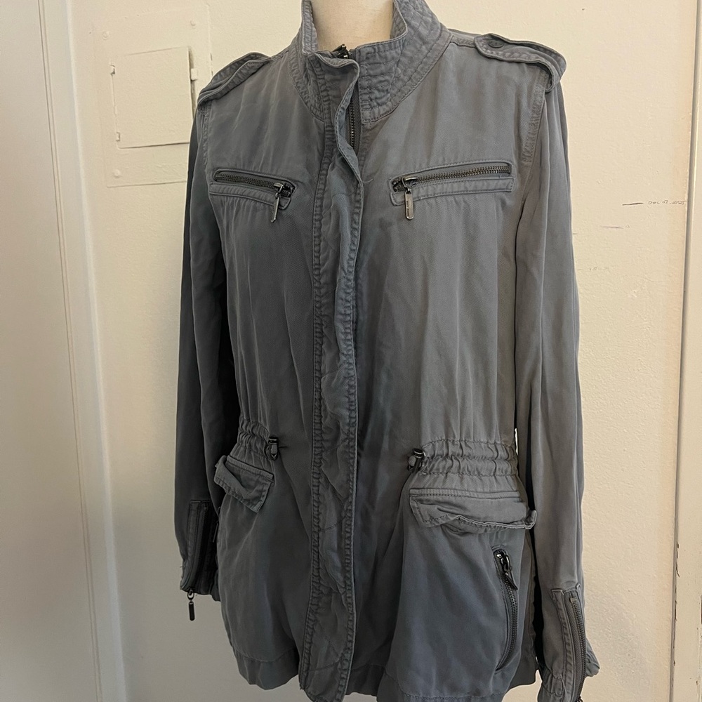 Max‎ Jeans Light Gray Jacket